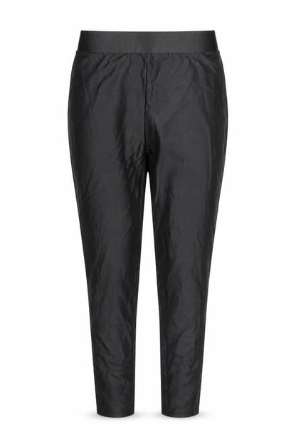 Matalan Womens Black  Viscose Trousers  Size 12 L29 in Regular