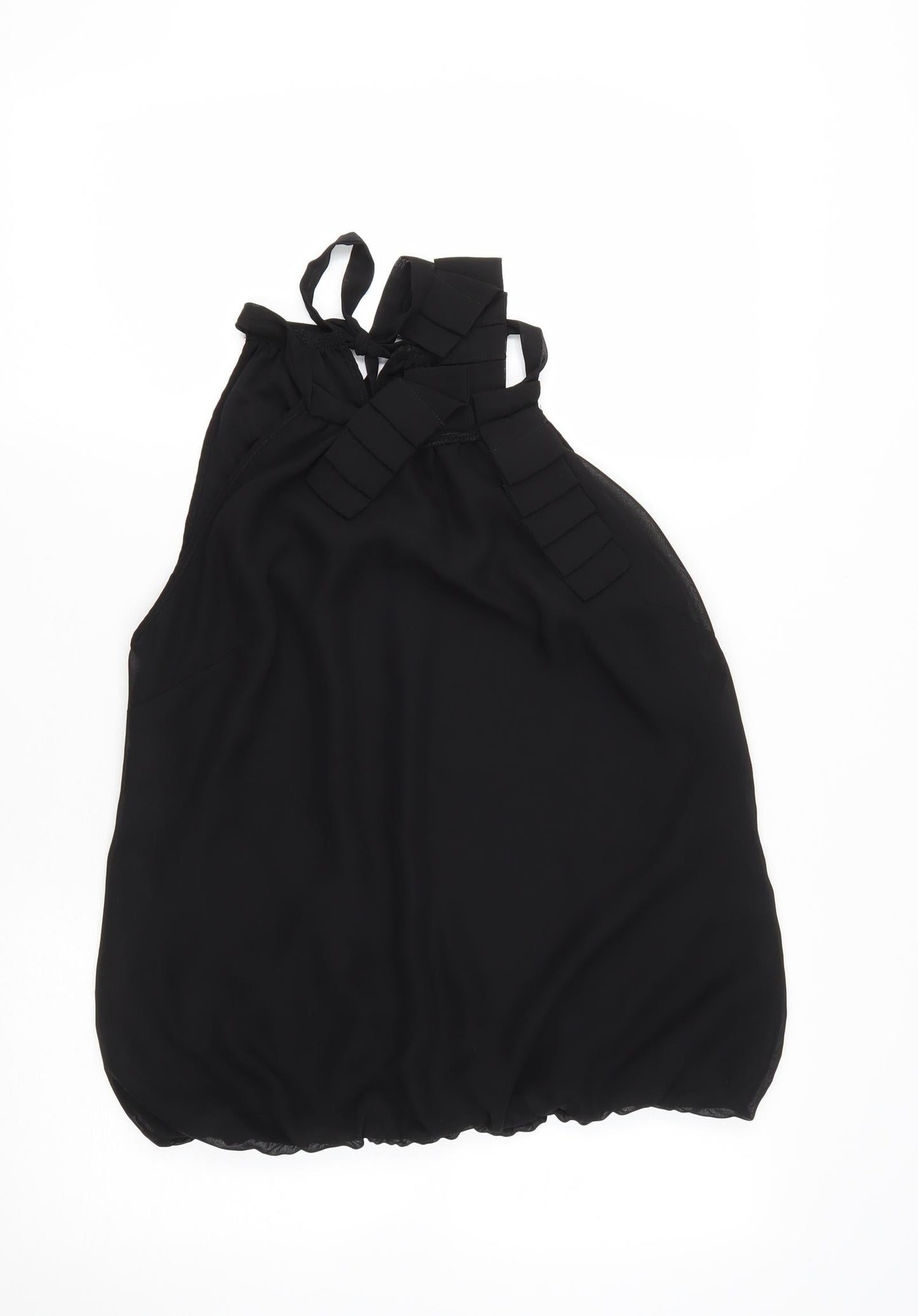 Womens UK Size 12 Dunnes Stores Black Basic Blouse