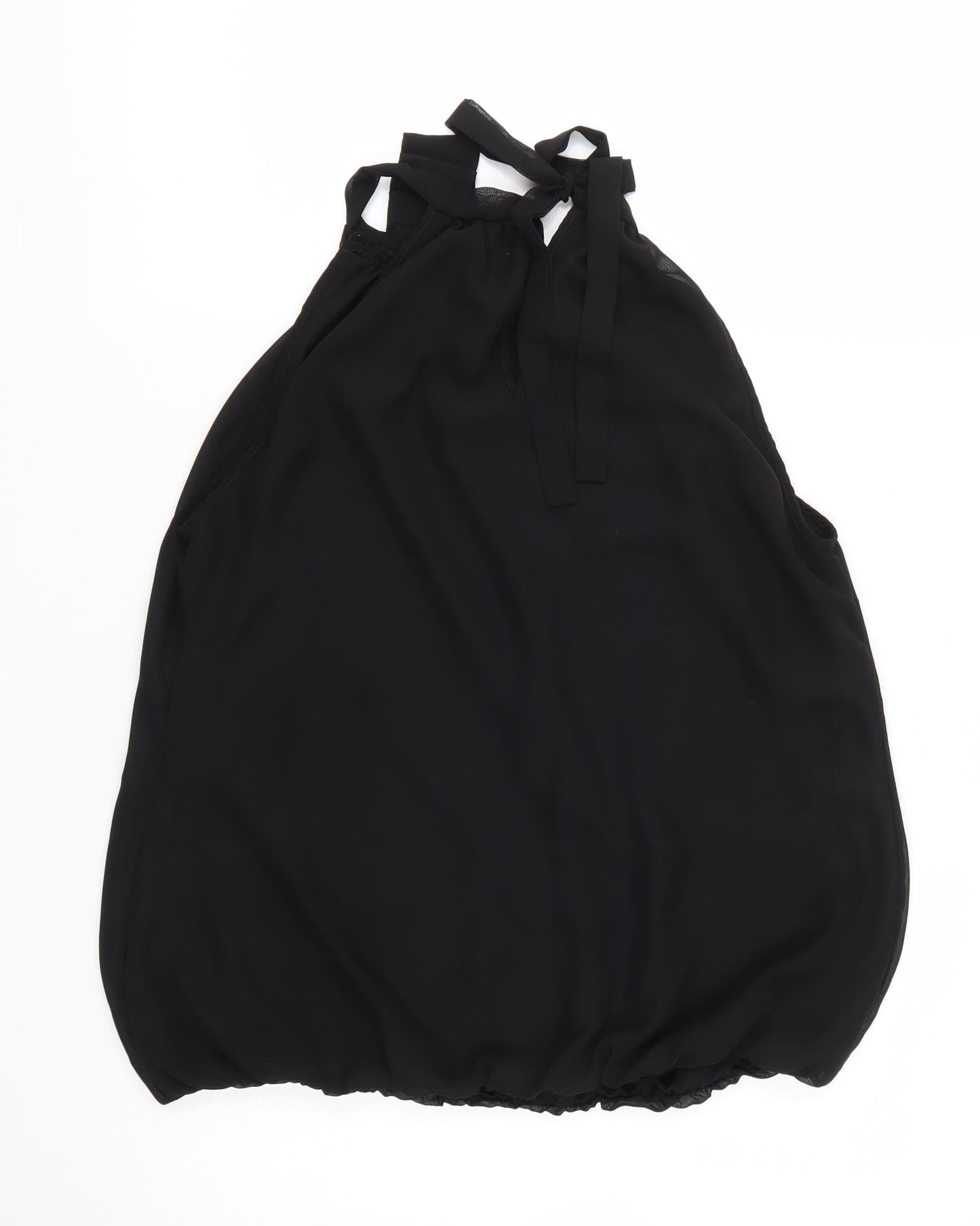 Womens UK Size 12 Dunnes Stores Black Basic Blouse