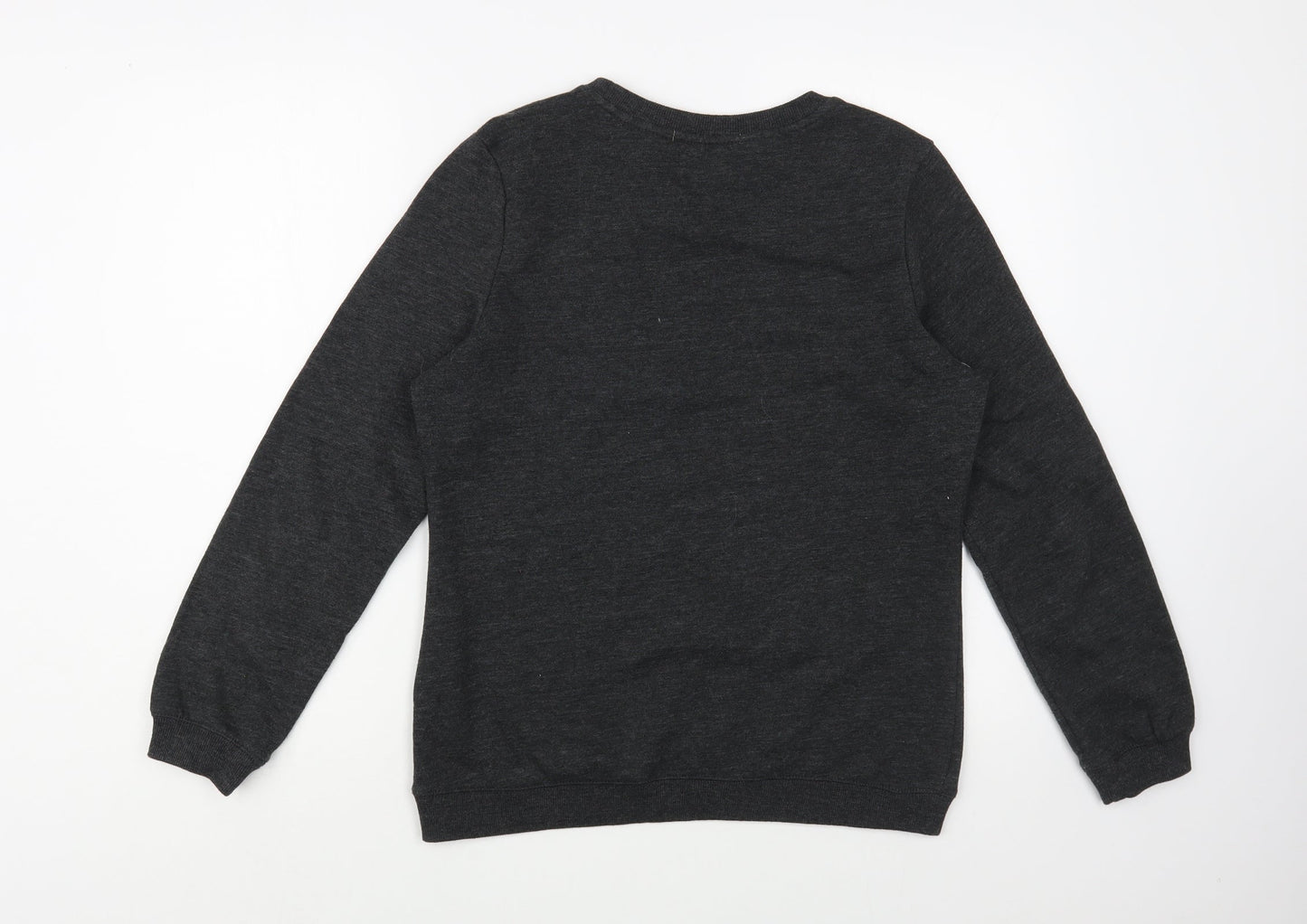 George Womens Grey  Cotton Pullover Sweatshirt Size 10  Pullover - Cold Outside