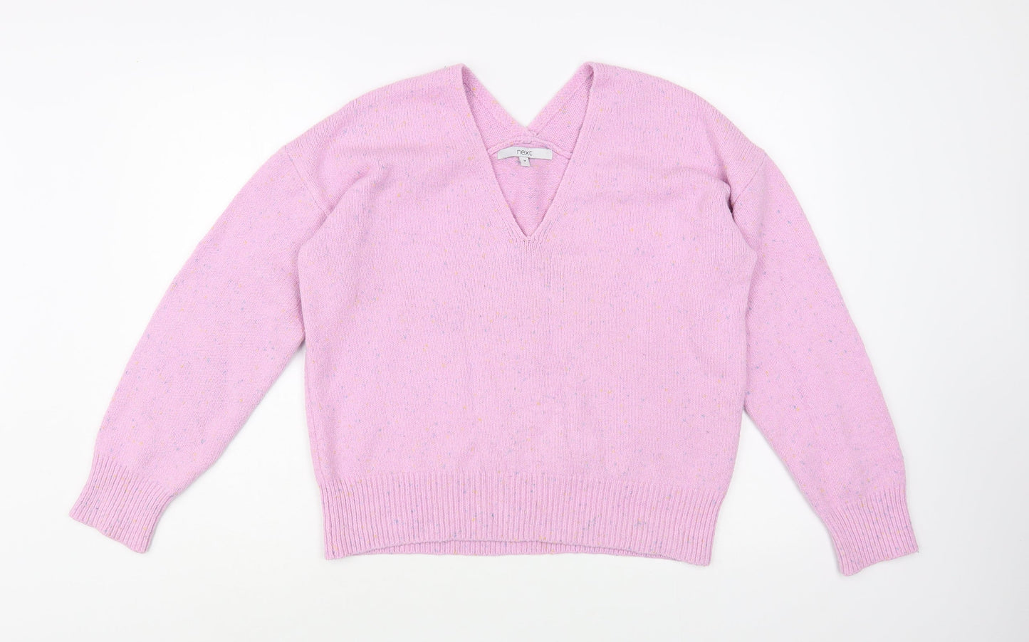 Womens UK Size M NEXT Pink Pullover Jumper