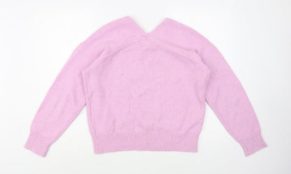 Womens UK Size M NEXT Pink Pullover Jumper