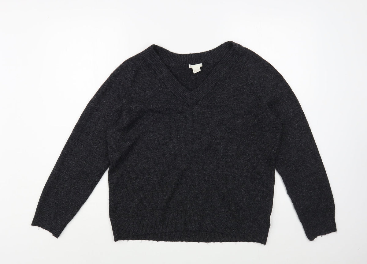 Womens UK Size S H&M Grey Pullover Jumper