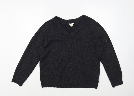Womens UK Size S H&M Grey Pullover Jumper