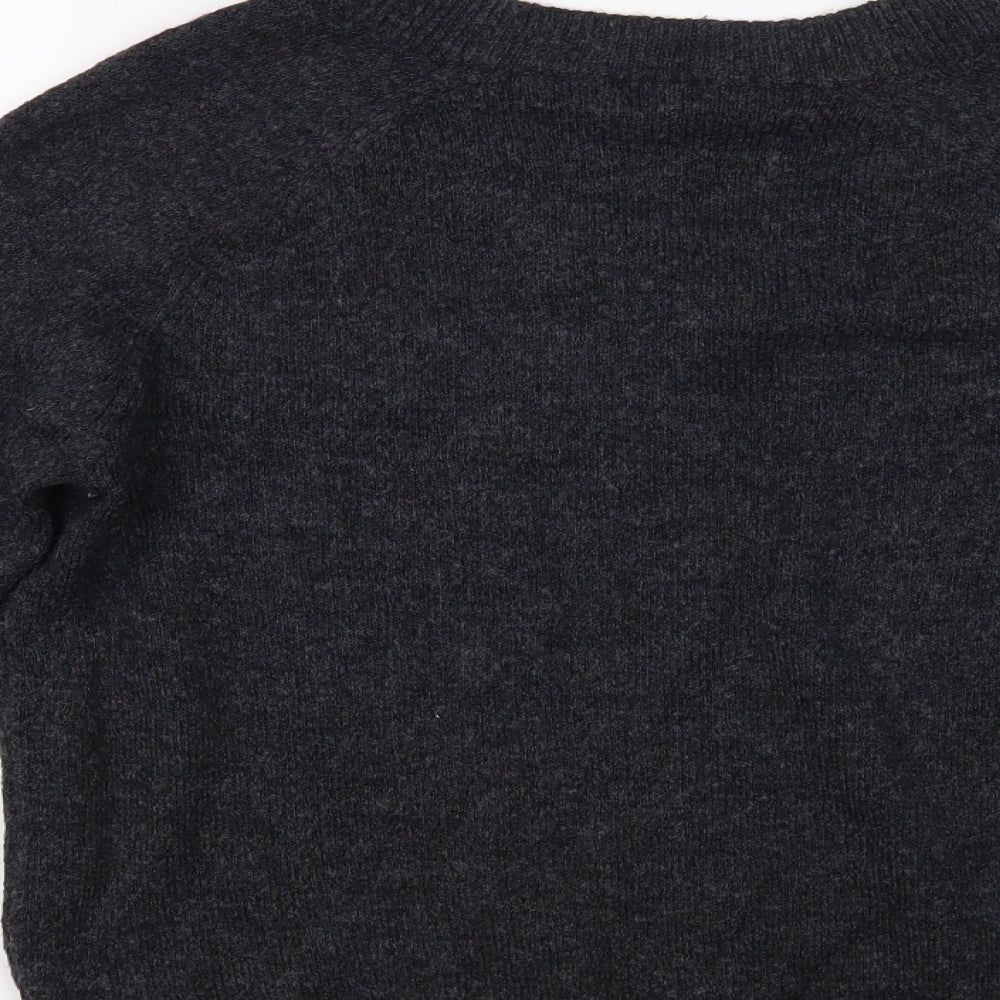 Womens UK Size S H&M Grey Pullover Jumper