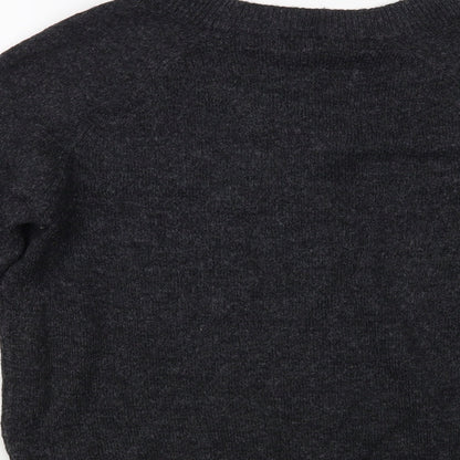 Womens UK Size S H&M Grey Pullover Jumper