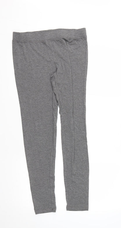 Womens UK Size M Dunnes Stores Regular Fit Compression Grey Leggings