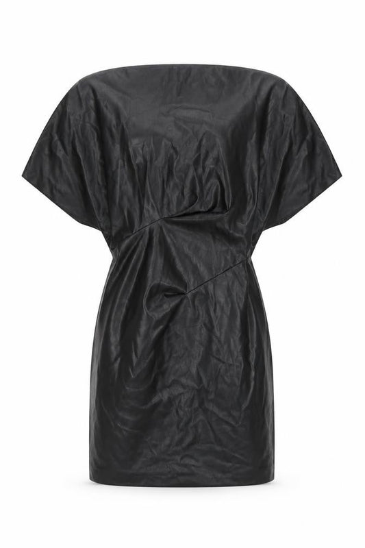 ASOS Womens Black  Polyester Bodycon  Size 6  Square Neck Zip