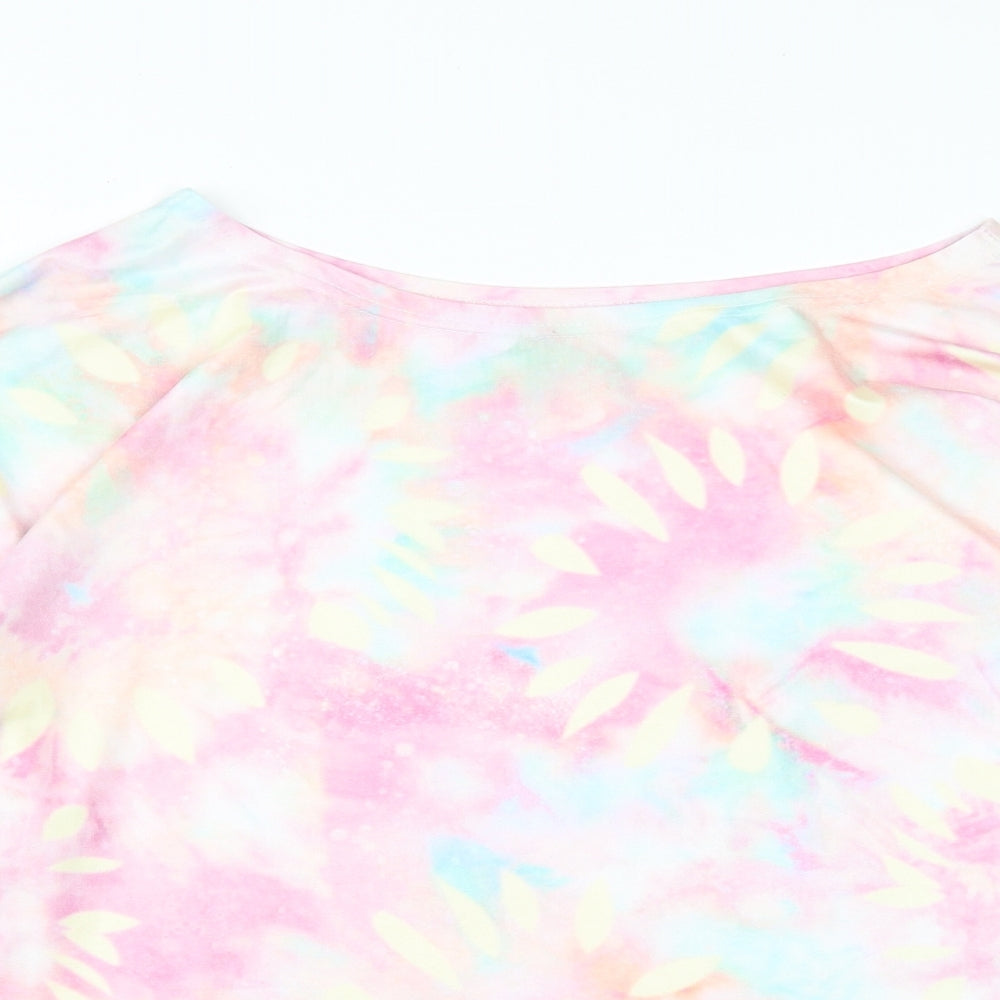 Womens UK Size L Preworn Multicoloured Pullover Jumper