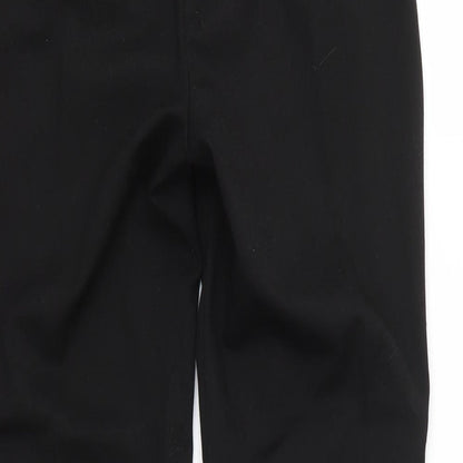 Womens UK Size 10 Warehouse Regular Fit Dress Pants Black Trousers