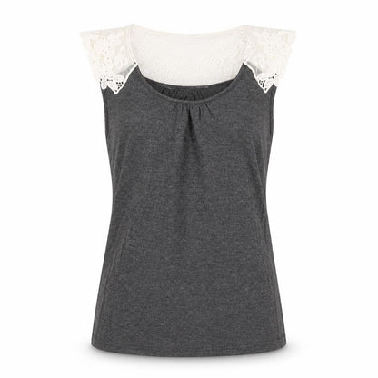 Womens UK Size 8 Boux Avenue Grey Basic Tank