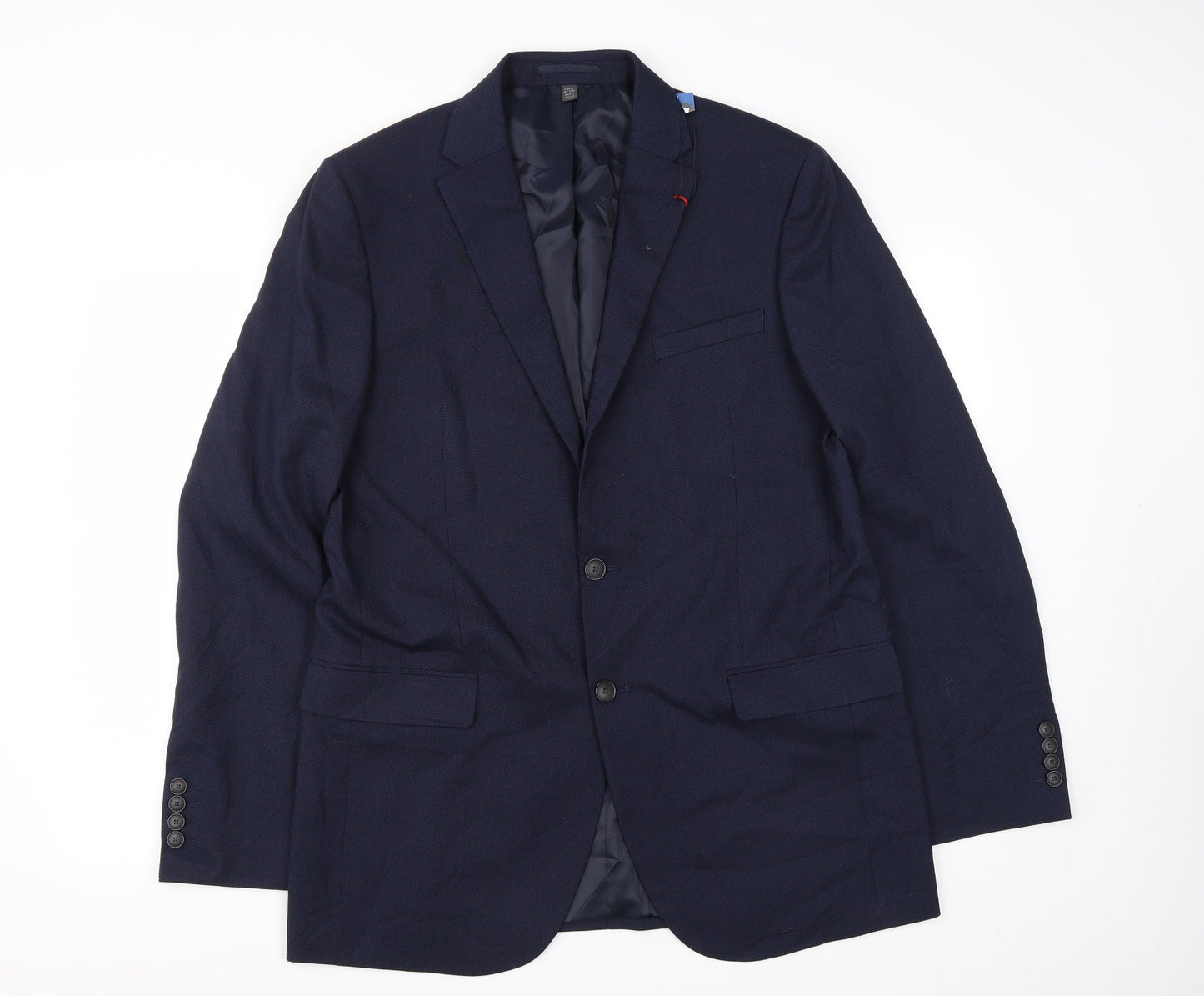 Mens UK Size 42 Marks and Spencer Regular Blue Suit Jacket