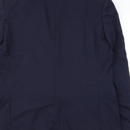 Mens UK Size 42 Marks and Spencer Regular Blue Suit Jacket