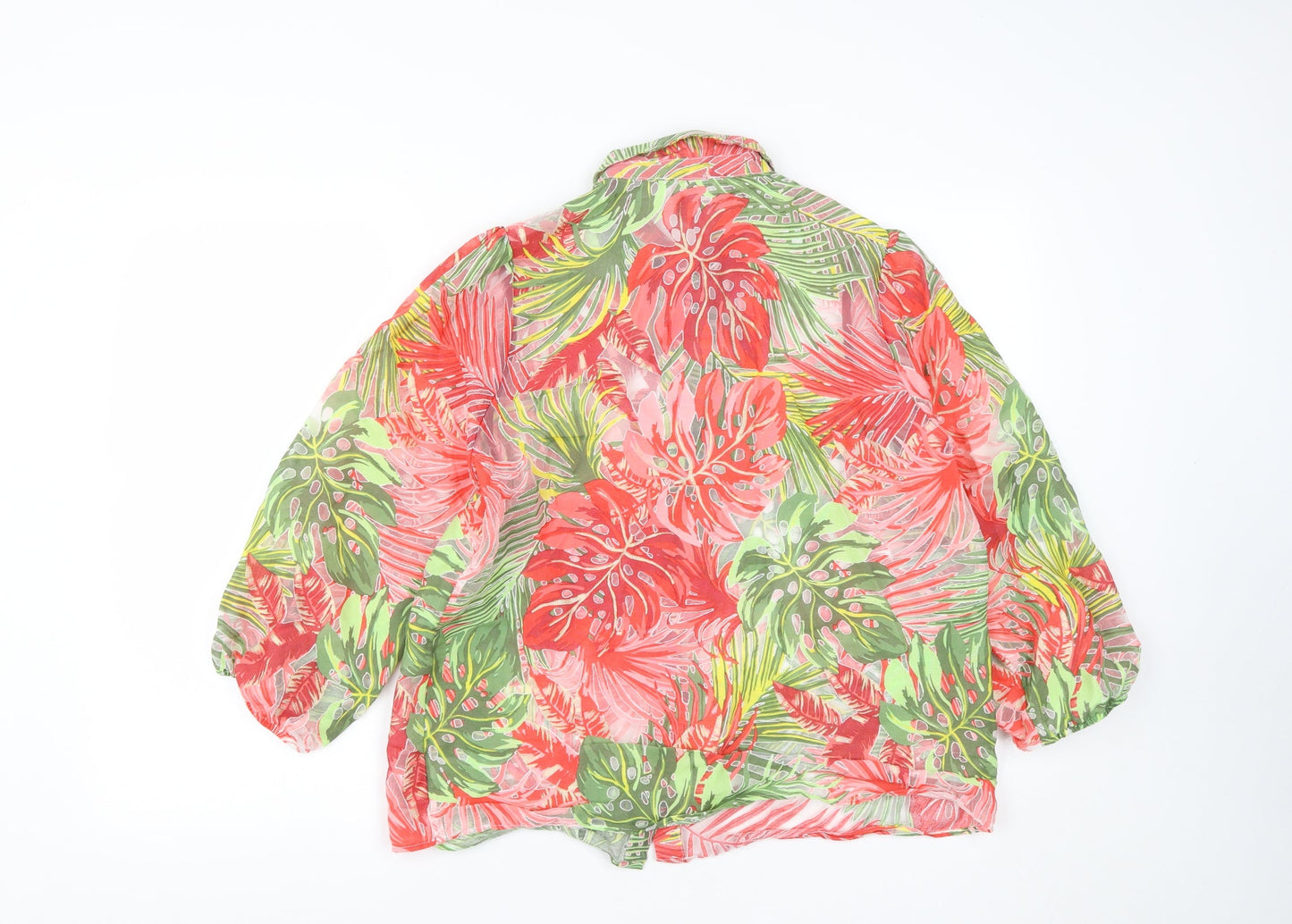 Womens UK Size M Savida Multicoloured Basic Button-Up