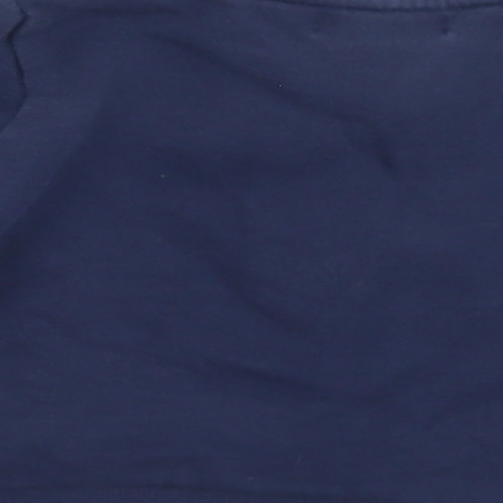 M&Co Baby Blue  Cotton Full Zip Jumper Size 18-24 Months  Zip