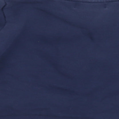 M&Co Baby Blue  Cotton Full Zip Jumper Size 18-24 Months  Zip