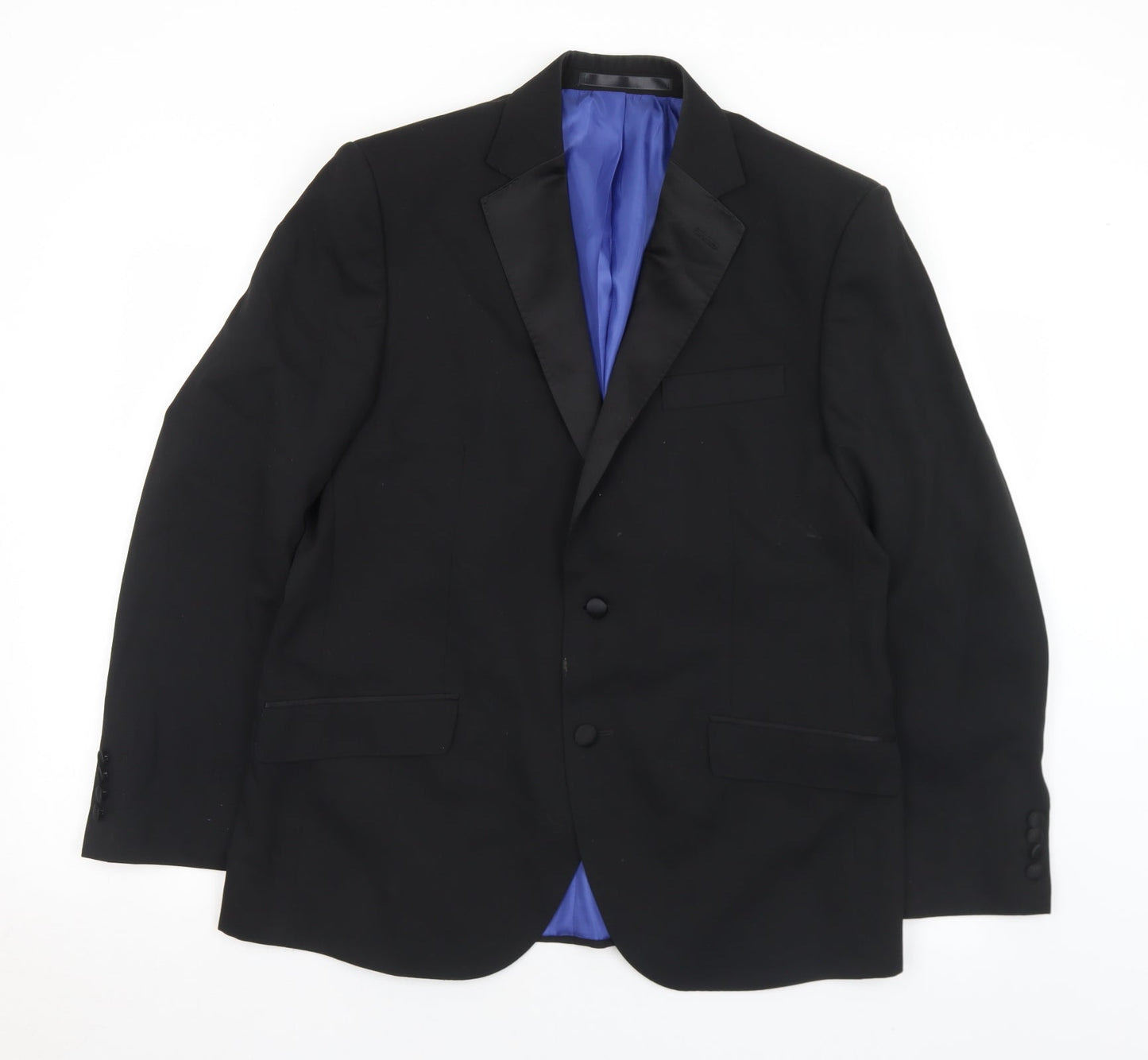 Mens UK Size 40 Marks and Spencer Regular Black Suit Jacket