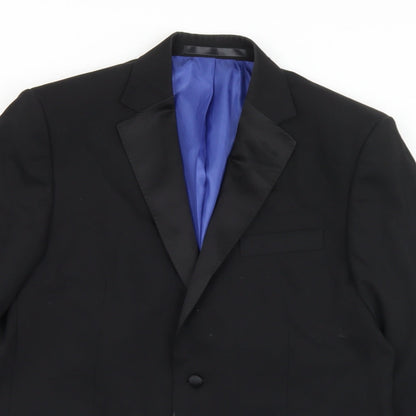 Mens UK Size 40 Marks and Spencer Regular Black Suit Jacket