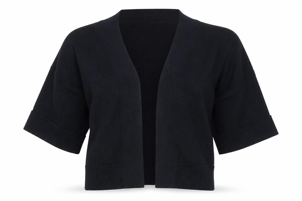 Womens UK Size 14 BHS Black Cardigan Jumper