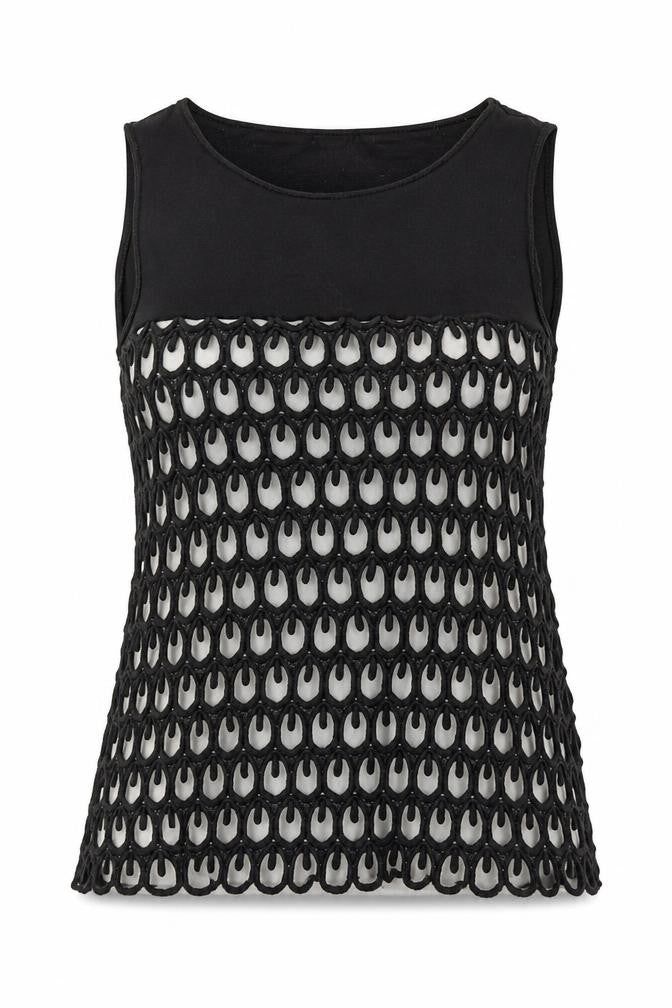 Womens UK Size 6 Principles Black Basic T-Shirt