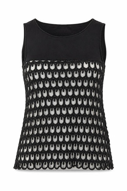 Womens UK Size 6 Principles Black Basic T-Shirt