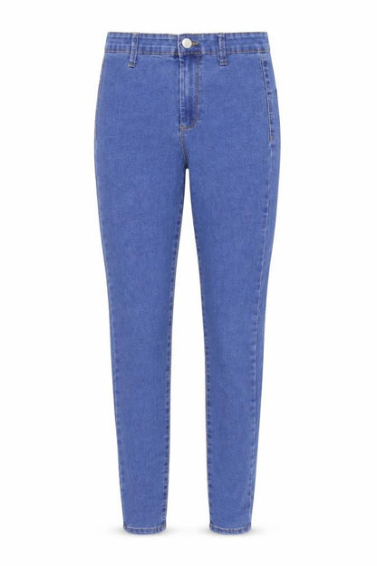 Womens UK Size 10 Denim Co Regular Fit Skinny Blue Jeans