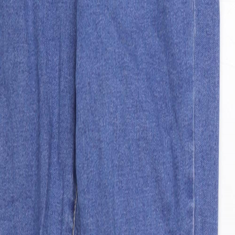 Denim Co Womens Blue  Cotton Skinny Jeans Size 10 L28 in Regular Zip
