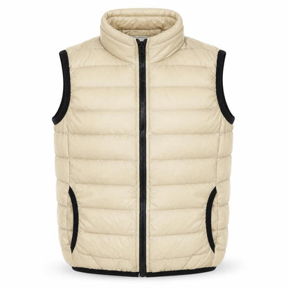 Mens UK Size S Fascinate Beige Gilet