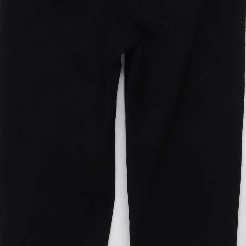 New Look Womens Black  Cotton Skinny Jeans Size 12 L24 in Regular