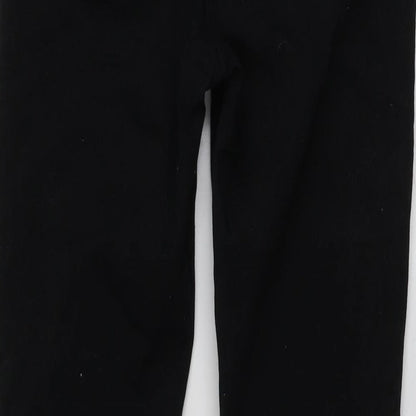 New Look Womens Black  Cotton Skinny Jeans Size 12 L24 in Regular
