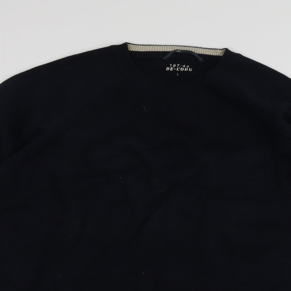 Womens UK Size L Dunnes Stores Blue Pullover Jumper
