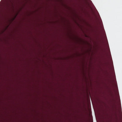 Womens UK Size 6 NEXT Purple Pullover Jumper