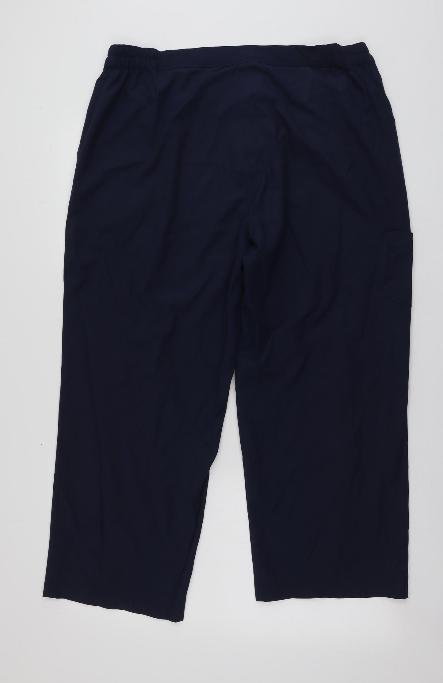 TravelSmith Womens Blue  Polyester Trousers  Size XL L25 in Regular