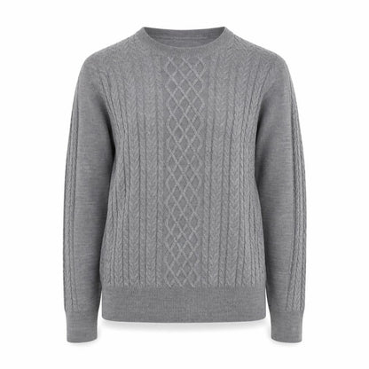Womens UK Size 12 Papaya Grey Pullover Jumper