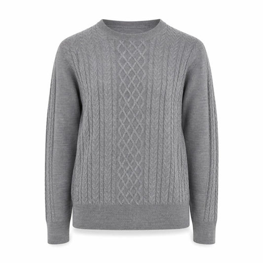 Womens UK Size 12 Papaya Grey Pullover Jumper