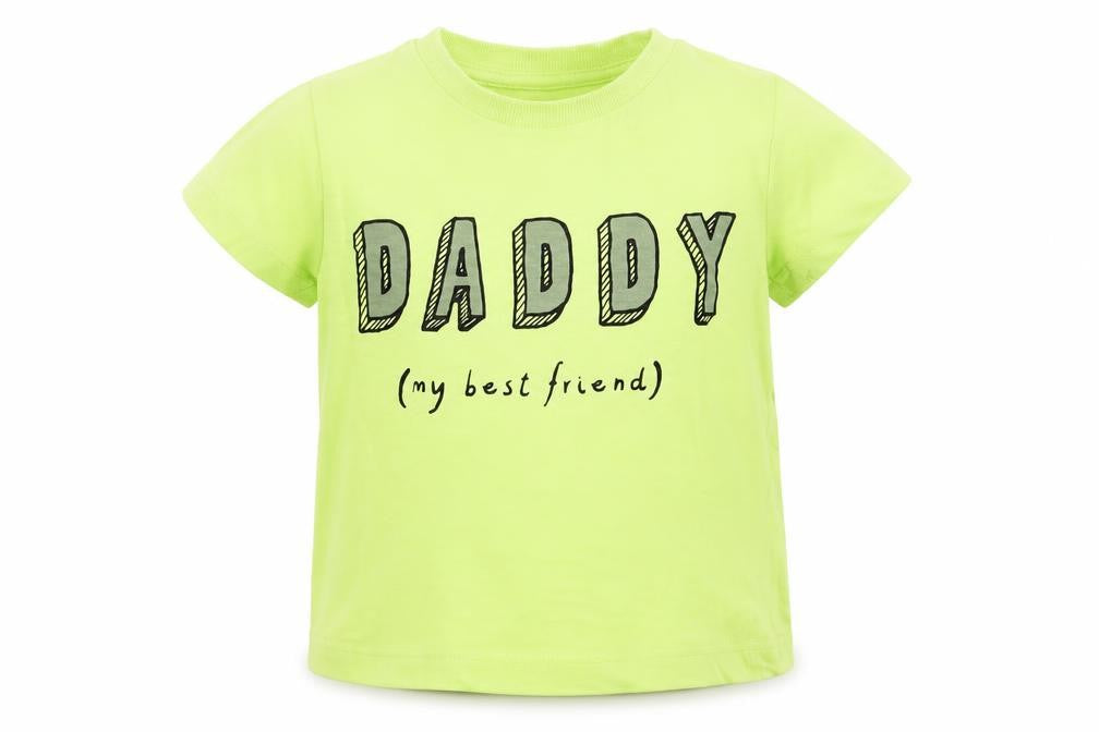 Matalan Boys Green  Cotton Basic T-Shirt Size 9-12 Months Crew Neck Pullover