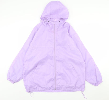 Womens UK Size L Preworn Purple Jacket