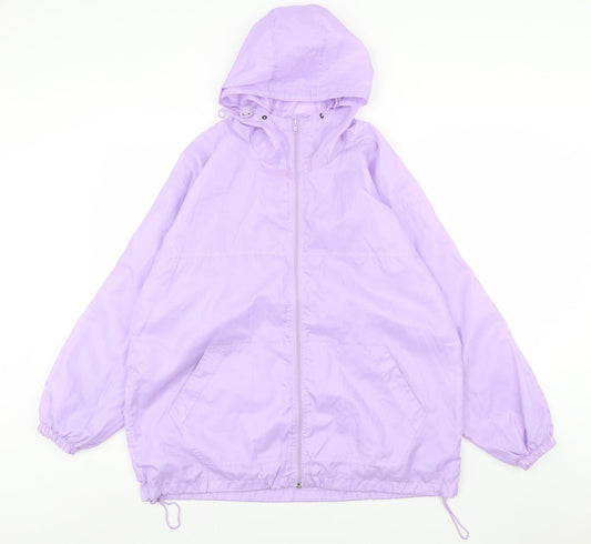 Womens UK Size L Preworn Purple Jacket