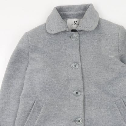 Lostmistery Womens Grey   Trench Coat Coat Size L