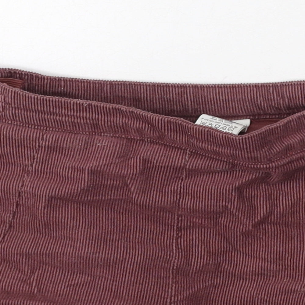 NEXT Girls Purple  Cotton Flare Skirt Size 5 Years  Regular