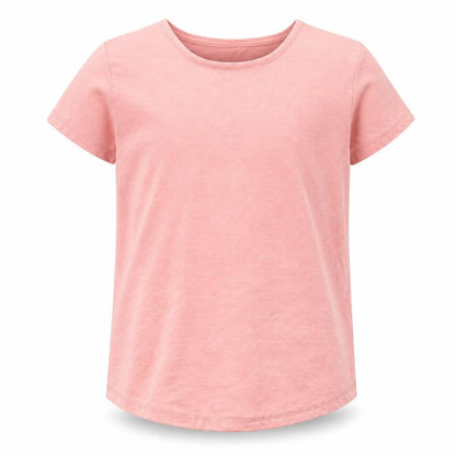 Dunnes Boys Pink  Polyester Basic Casual Size 5-6 Years Round Neck