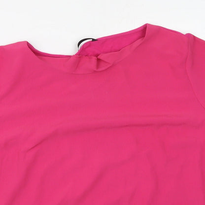 Womens UK Size XL Dunnes Stores Pink Basic T-Shirt