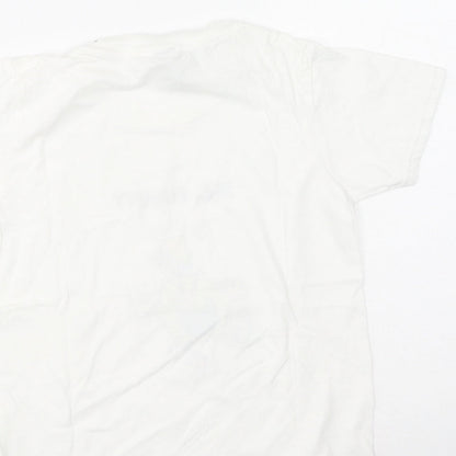 Gildan Boys Multicoloured  Cotton Basic Casual Size S Round Neck