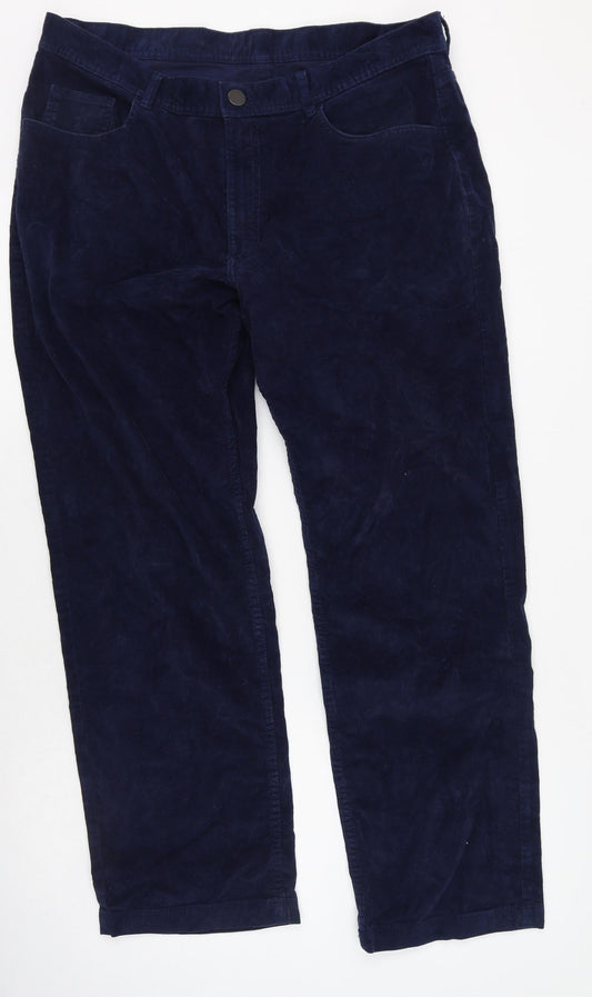 Womens UK Size 36 in Dunnes Stores Regular Fit  Blue Trousers