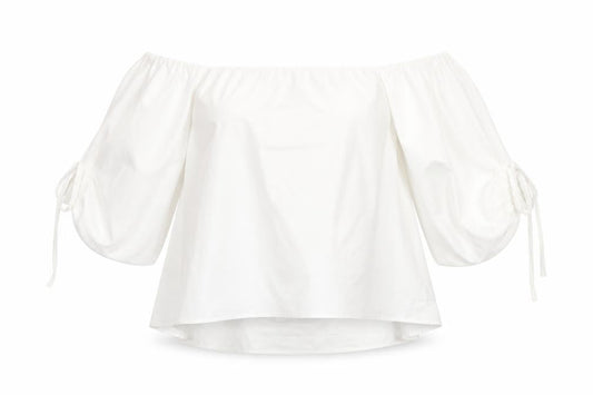 Womens UK Size 12 Miss Selfridge Ivory Basic Blouse