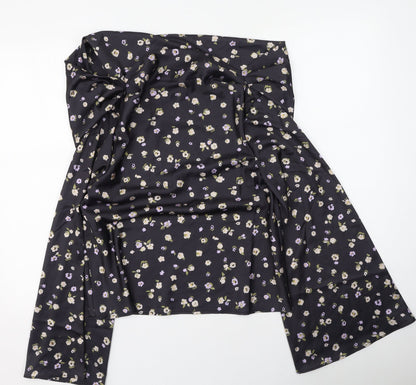 Womens UK Size 6 ASOS Black Basic Blouse
