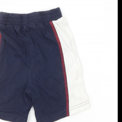 Matalan Boys Multicoloured  100% Cotton Cropped Trousers Size 9-12 Months
