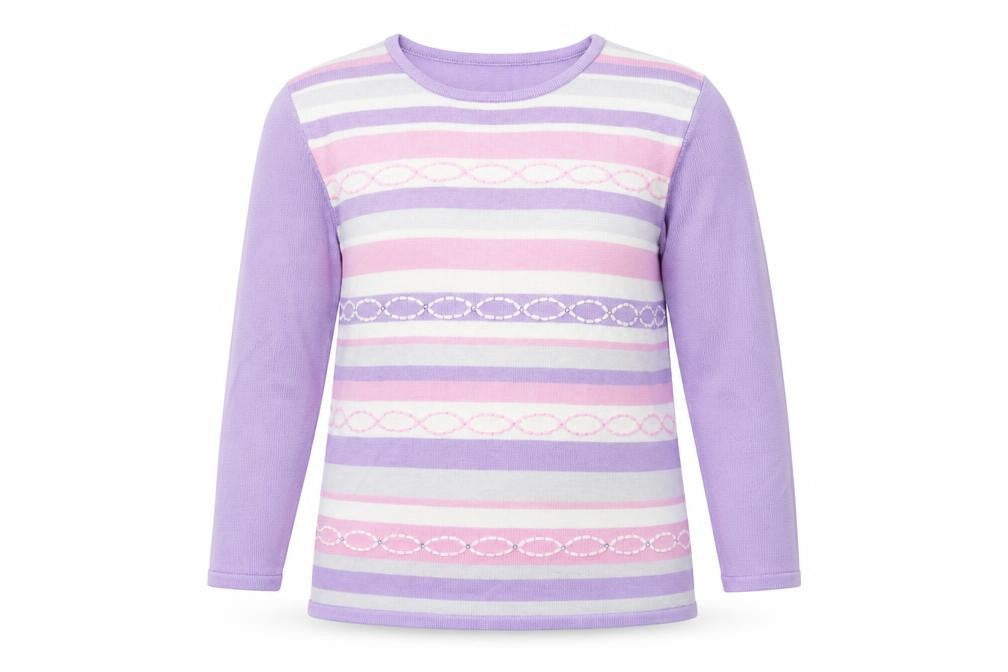 Womens UK Size S Preworn Multicoloured Pullover Jumper