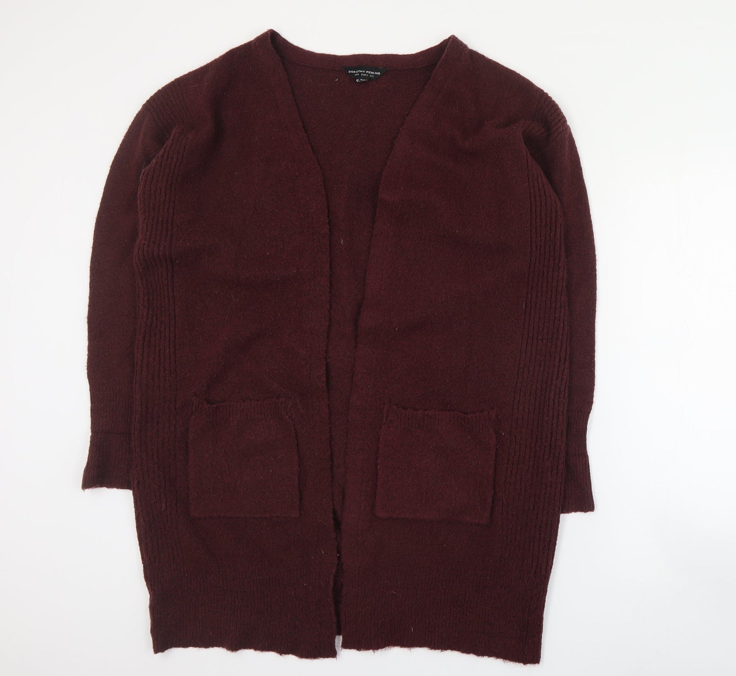 Womens UK Size S Dorothy Perkins Red Cardigan Jumper