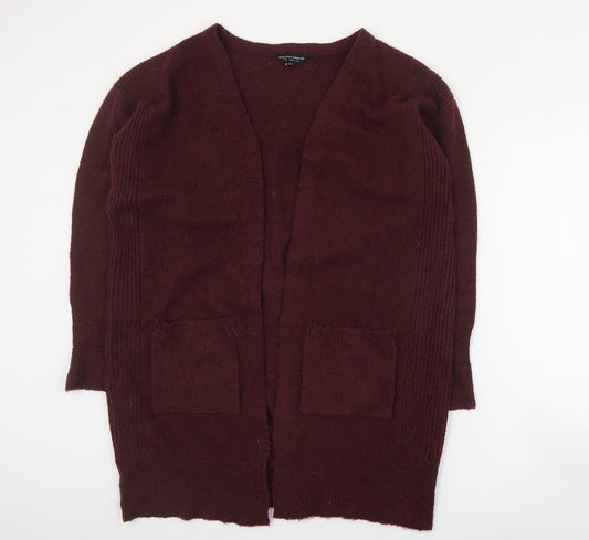 Womens UK Size S Dorothy Perkins Red Cardigan Jumper